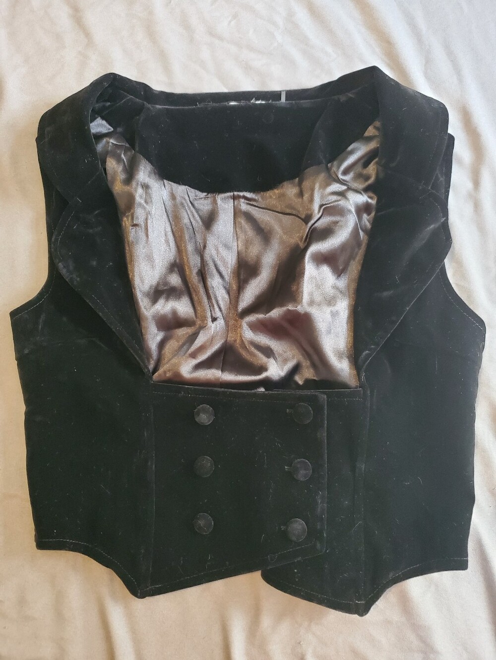 Underbust Velvet Corset